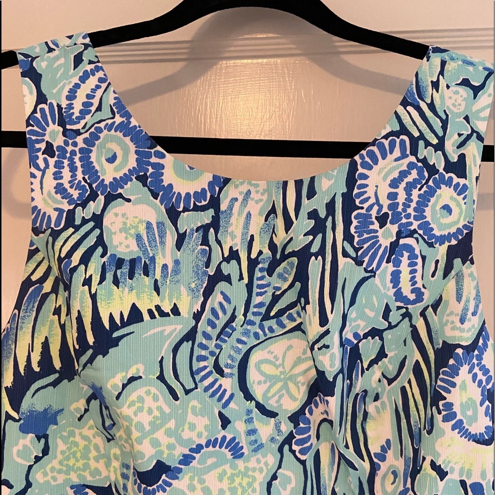 NWT Lilly Pulitzer Lila Shift sunset swim sz 12